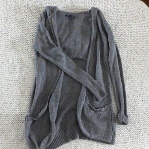 Comfy long AE hooded cardigan